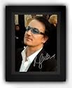 Bono U2 Autograph Signed & Framed Photo