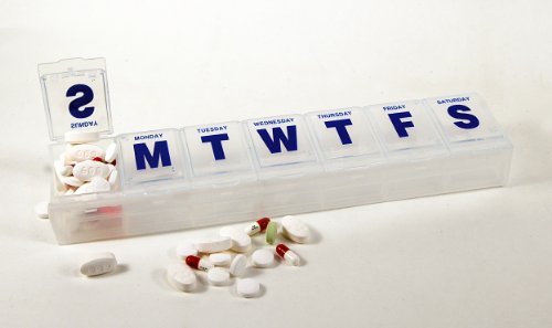 Ezy Dose 7-Day 2XL Locking Pill Reminder