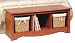 Moneterey Cubbie Bench - Cherry