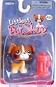 Littlest Pet Shop Dog with Fire Hydrant Figure