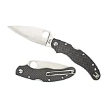 Spyderco Caly 3.5 Carbon Fiber ZDP-189 Plain Edge Knife