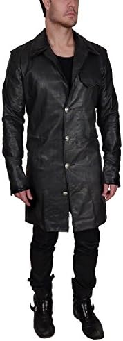 Junker DesignsMen's Cameron Limited Edition Leather 3/4 Trench Jacket
