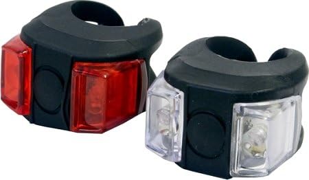 Komodo Cycling 3 Function Bicycle Safety Light, 2 LED Strap-Around