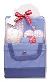 410rpPv%2BGGL. SL160  Carters 7 Piece Tote Bag Gift Set in Baseball Theme, Blue
