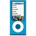 iLuv iCC302BLU Silicone Case for iPod nano 5th Gen in Blue