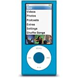 iLuv iCC302BLU Silicone Case for iPod nano 5th Gen in Blue