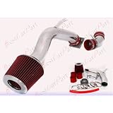 02 03 04 05 06 Nissan Altima 2.5 L4 Cold Air Intake + Red Filter CNS3R by Click 2 Go