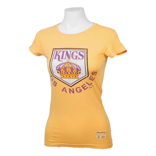 Los Angeles Kings Women's Rivals Vintage Wash Jersey T-Shirt Size S
