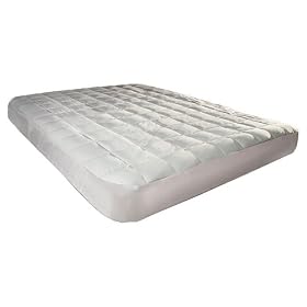 DBX Simmons Beautyrest Comfort Fit Air Mattress - Purple with White Topper...