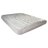 DBX Simmons Beautyrest Comfort Fit Air Mattress - Purple with White Topper (Queen) by Boyd Specialty Sleep