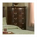 IMAGE OF Tall Boy Chest in Dark Cherry