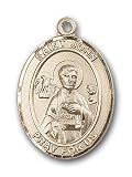 14kt Gold St. John the Apostle Medal