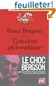 L'intuition philosophique