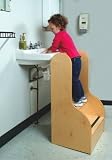 Whitney Brothers Birch Laminate Step Up, Tall Stairs