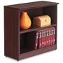 Alera Valencia Series Bookcase/Storage Cabinet, 3 Shelves, 32w x 12d x 44h, MCY