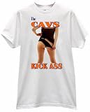 THE CAVALIERS KICK ASS BEAUTIFUL LADY BASKETBALL FAN T SHIRT jersey