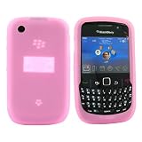 For Blackberry Curve 8520 Silicone Skin Case Baby Pink