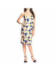 V-neck Sleeveless Floral Print Wrap Midi Dress 