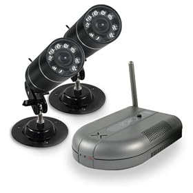 SVAT Wireless Indoor/Outdoor Color Night Vision Security Camera System with Audio (WSE201) & Bonus Wireless Night Vision Color Camera (WSE201C)
