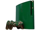 Sony PlayStation 3 Slim Skin (PS3 Slim) - NEW - FOREST GREEN system skins f ....