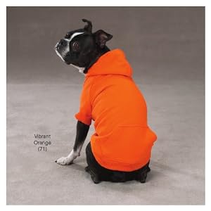 Orange Dog Hoodie