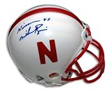 Mike Rozier Nebraska Cornhuskers Autographed Mini Helmet with ''Heisman 83'' Inscription