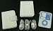 KMS - 3 IN 1 3G CASES KIT - WHITE FLIP CASE - WHITE CASE - WHITE SILICONE COVER + WHITE NECK STRAP FOR NEW APPLE iPOD NANO 3G 3RD GEN
