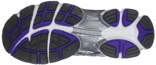 Asics Gel Cumulus 14 Womens Lightning/Purple/Silver Trainer T296N 9336 6 UK