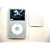 iPod Classic 80GB Skin Case(Clear) with ArmBand and Screen Protector