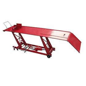 1000lb Hydraulic Motorcycle Workshop Table Lift Ramp BenchLarge Size