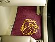 Minnesota-Duluth Bulldogs universal fit Carpet 2 Pc Car Floor Mat (Rug)