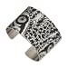Stainless Steel Pride of Belize Cuff Bangle