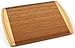 18 X 12 Large Organic Bamboo Cutting Board, Chopping Block and Serving Platter - Genzr Product 18 X 12 Inches