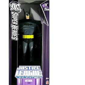 DC Super Heroes: Justice League Unlimited 10-Inch Batman (Purple Box) Action Figure