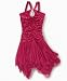 BCX Girls Clear Dot Handkerchief Dress