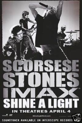 Shine A Light (IMAX) Original 27x40 Single Sided Movie Poster - Not A Reprint