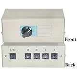 SANOXY RJ45 ABCD 4 Way Switch Box
