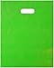100 12x15 Glossy Purple and Lime Green Plastic Merchandise Bags w/Handles