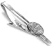 Forzieri Giglio Silver Plated Tie Clip