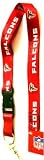 ATLANTA FALCONS BREAKAWAY VELCRO NYLON LANYARD