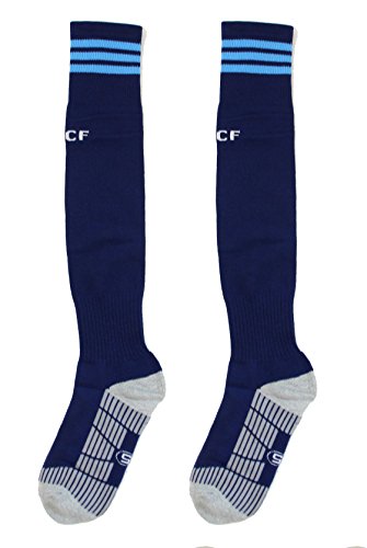 Real Madrid Navy Cristiano Ronaldo Kids Soccer Futbol Socks for Youth Size
