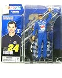 Jeff Gordon #24 Pepsi Uniform Pepsi Background Display stand McFarlane NASCAR Series 2 Hobby Edition Action Figure