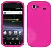 Dunkel-Rosa Silikon Hülle Case Cover Tasche für Samsung Google Nexus S