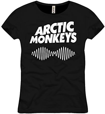 Women's Arctic Monkeys T-shirt, Tshirt Black L