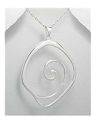 Pendant Necklace In 92.5 Sterling Silver