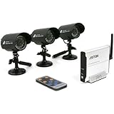 Astak CM-818T3 2.4GHz Wireless Security Surveillance Camera Set