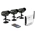 Astak CM-818T3 2.4GHz Wireless Security Surveillance Camera Set