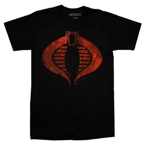  GI Joe Cobra Commander Logo Cartoon T-Shirt Tee