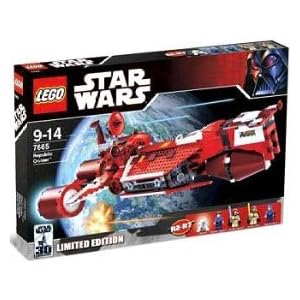 Lego Republic Cruiser - Star Wars - Episode 1 - 7665 by 