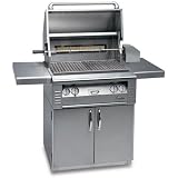 Alfresco Gas Grills Classic 30 Inch Natural Gas Grill With Rotisserie On Cart